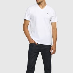 Psycho Bunny Mens Classic V Neck Tee Brand New!